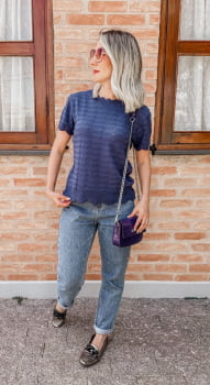 BLUSA AURORA COM MANGAS