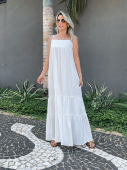 VESTIDO ESMERAL LYOCELL OFFWHITE